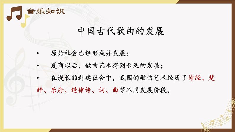 第九单元 第十八节 西出阳关无故人 PPT课件_人音版必修音乐鉴赏03