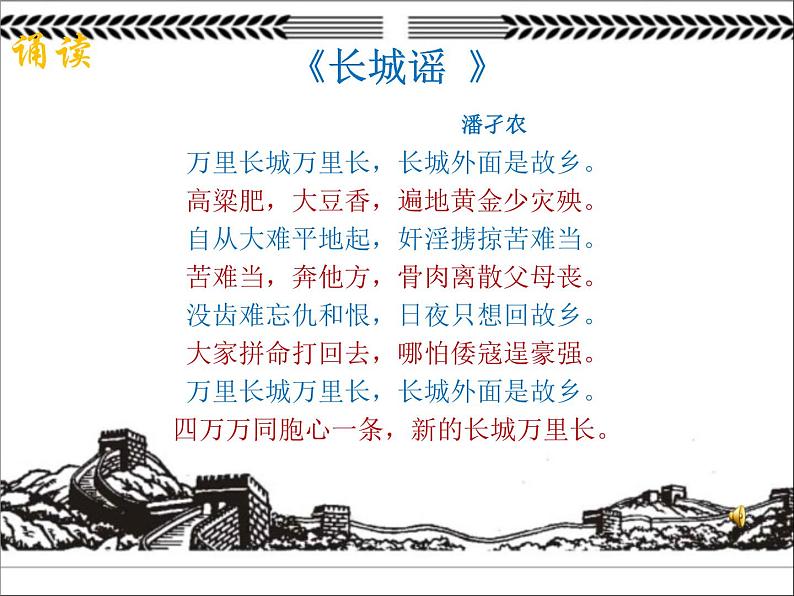 人音版高中音乐选修《歌唱》第6单元《歌唱的基本要素(五) 歌唱的艺术处理》(2)课件06