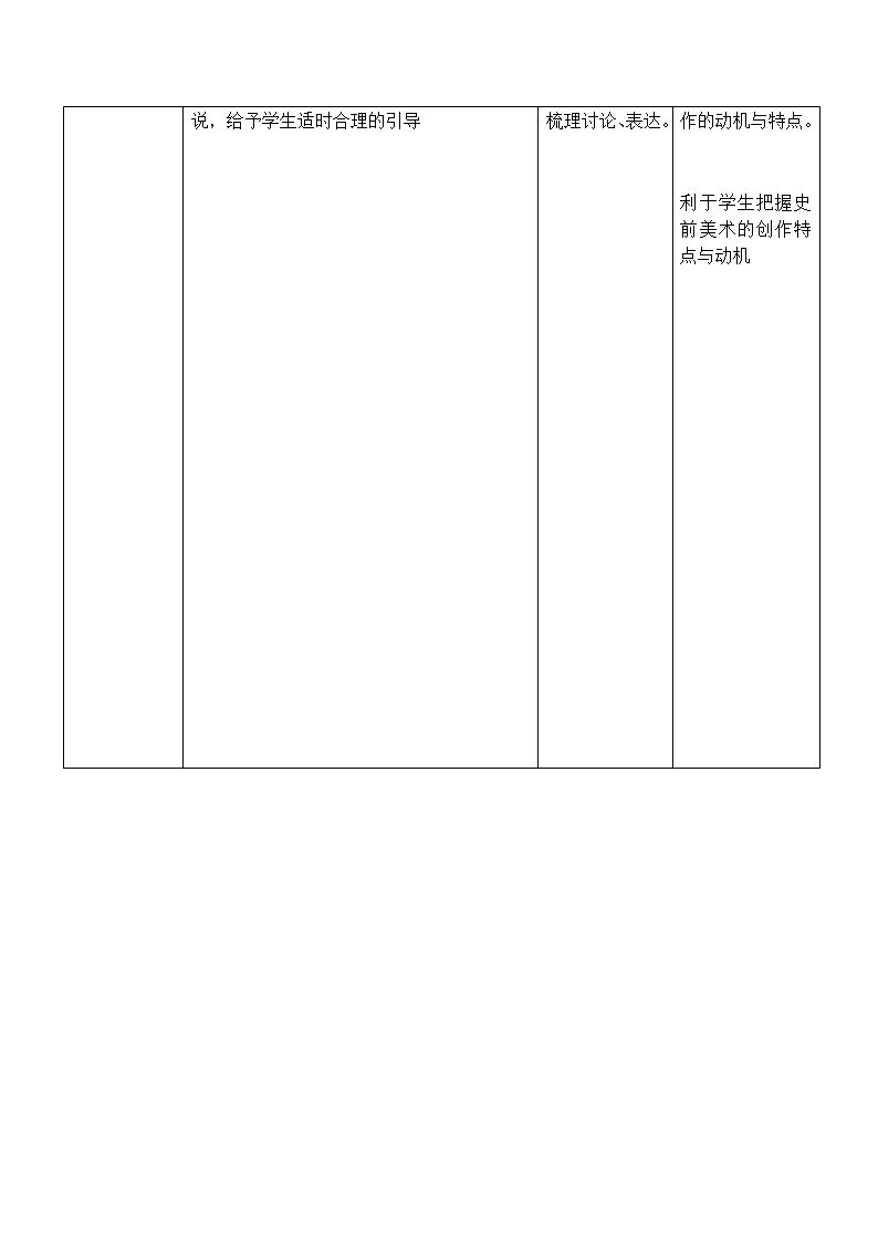 新人教版美术鉴赏 第11课 美术的曙光——史前与早期文明的美术 教案03