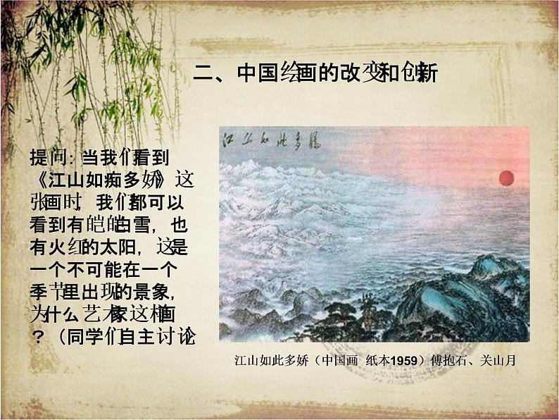 湘教版高中美术选修：美术鉴赏第六课 从传统到现代 课件 (2)04