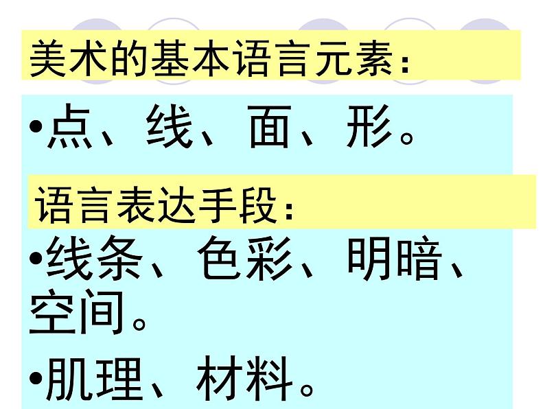 人美版高中美术必修《美术鉴赏》 第二课 美术家是如何进行表达的？——美术作品的艺术语言_（课件）第4页