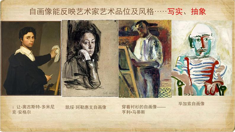 人教版高中美术选修：绘画 第一课 认识绘画艺术 (2) 课件05