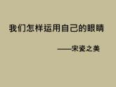 湘教版高中美术选修：美术鉴赏 第一单元 第三课 我们怎样运用自己的眼睛(3)（课件）