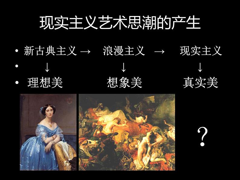 人教版高中美术选修：美术鉴赏 第六课：追求生活的真实——欧洲现实主义美术 课件05