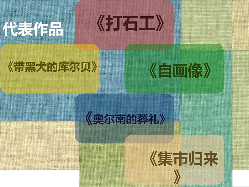 人教版高中美术选修：美术鉴赏 第六课 追求生活的真实——欧洲现实主义美术 课件第6页