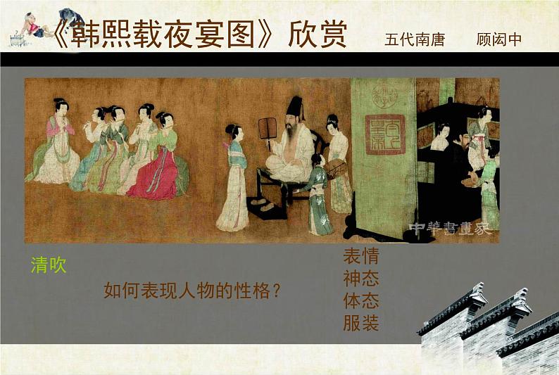 人教版高中美术选修：美术鉴赏 第六课 独树一帜——古代中国画(1) 课件07