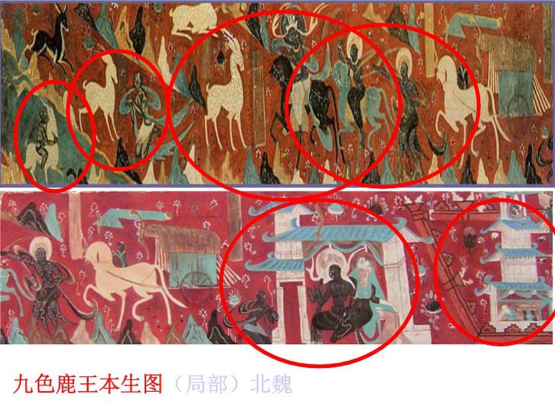 人教版高中美术选修：美术鉴赏 第四课 天上人间——壁画(1) 课件第3页