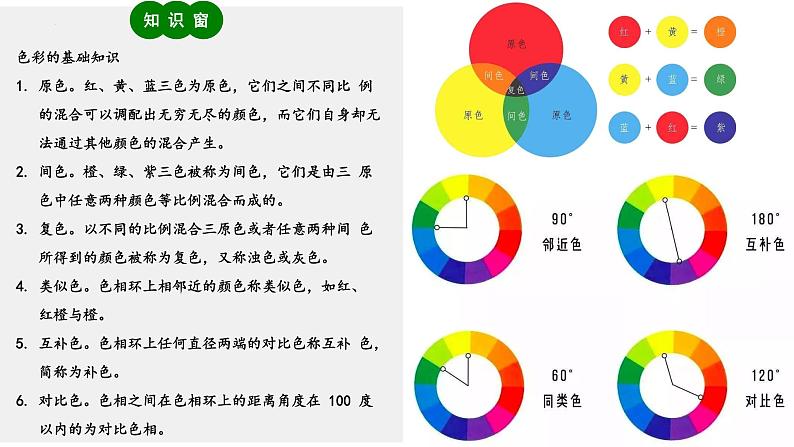 1.3光色变化——色彩基础知识与应用课件-高中07