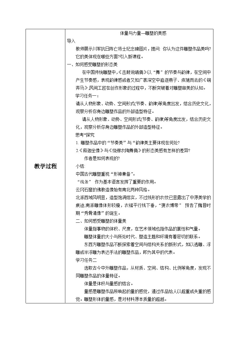上传版主题二 体量与力量——雕塑的美感第2页