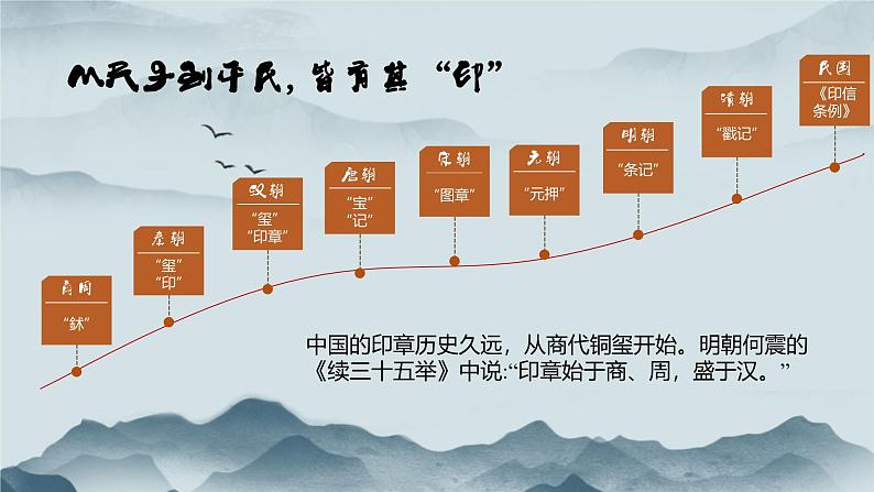 3.8气象万千的中国篆刻——方寸之间 课件-2024-2025学年高中美术人教版+(2019)选择性必修2中国书画第5页