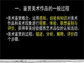 人美版高中美術 第一單元《感知與判斷—美術的鑒賞過程和方法》-教學課件