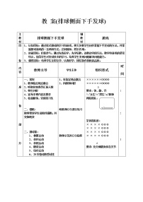 高中第八章 球类运动第三节 排球教学设计