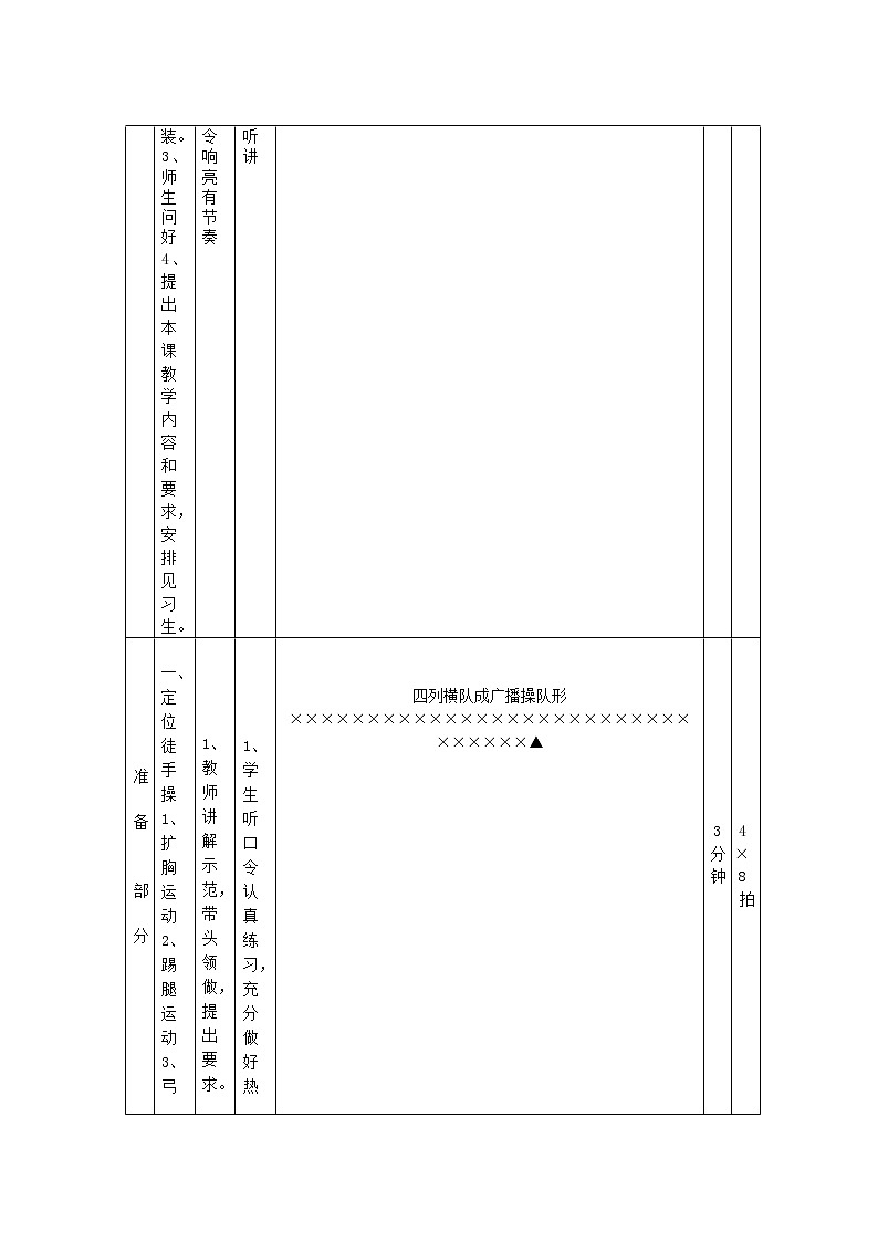 高中体育与健康人教版全一册 7.3 篮球教学 教案02