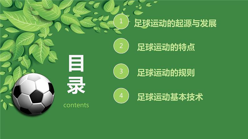 人教版高中体育8.1 足球概述 课件第2页