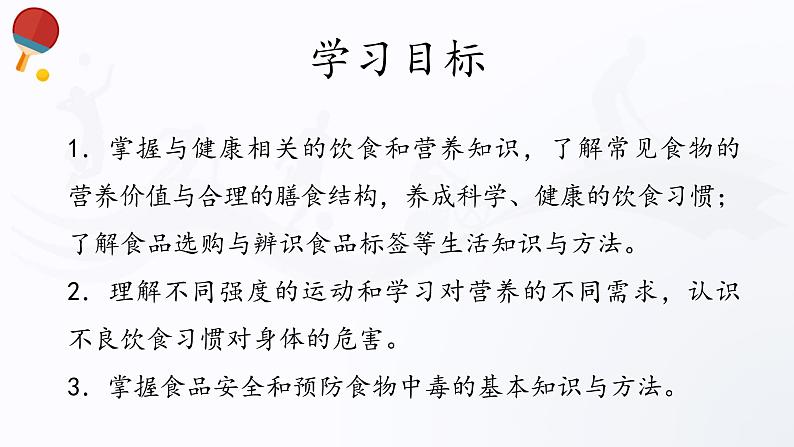 人教版高中体育4.2 营养与健康 课件02