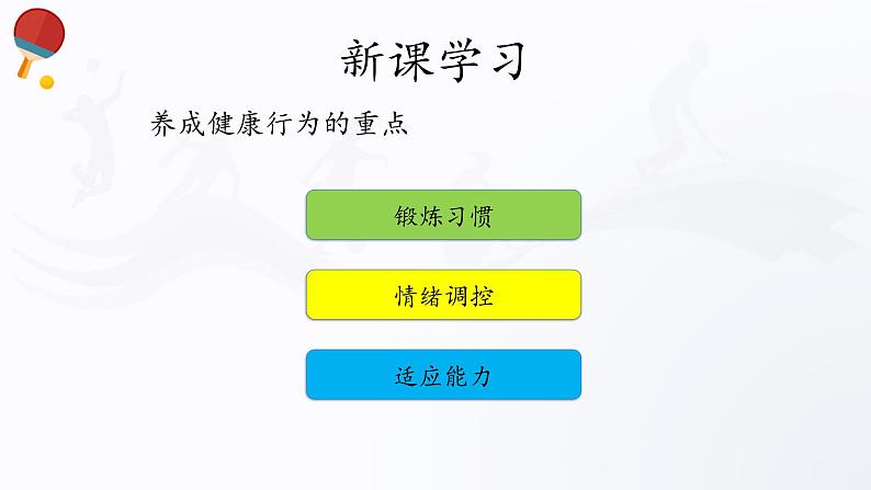 人教版高中体育4.1 生活方式与健康 课件05