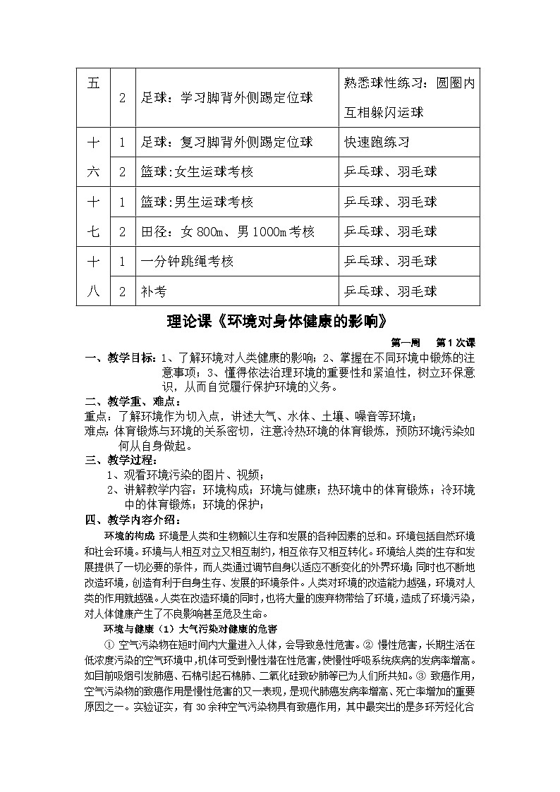 高一体育教案下03