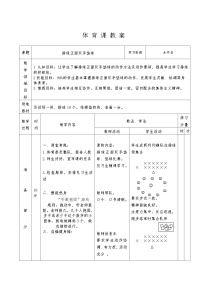 高中体育人教版 (2019)全一册第三节 排球教案