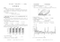 2021届河南省高三二轮复习联考（一）文综试题 PDF版