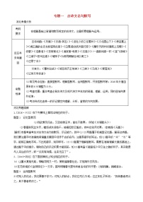 河北省邢台市中考语文模块复习总结专题一古诗文名句默写素材