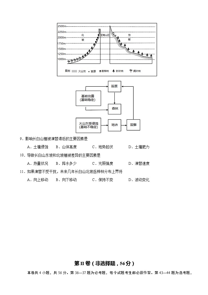 高考压轴卷——地理（全国甲卷） Word版含解析第3页