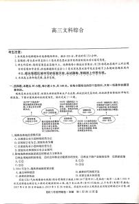 2022届九师联盟高三考前押题文科综合试题及答案