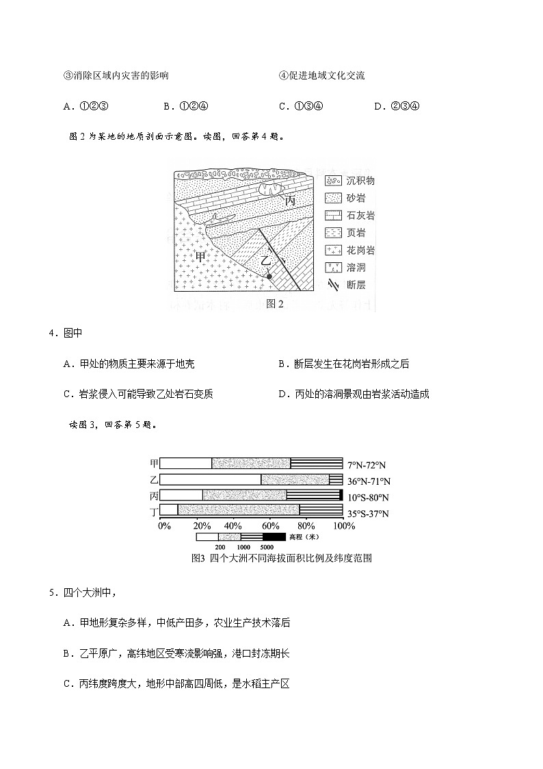 2018年北京文综高考真题（含答案）第2页