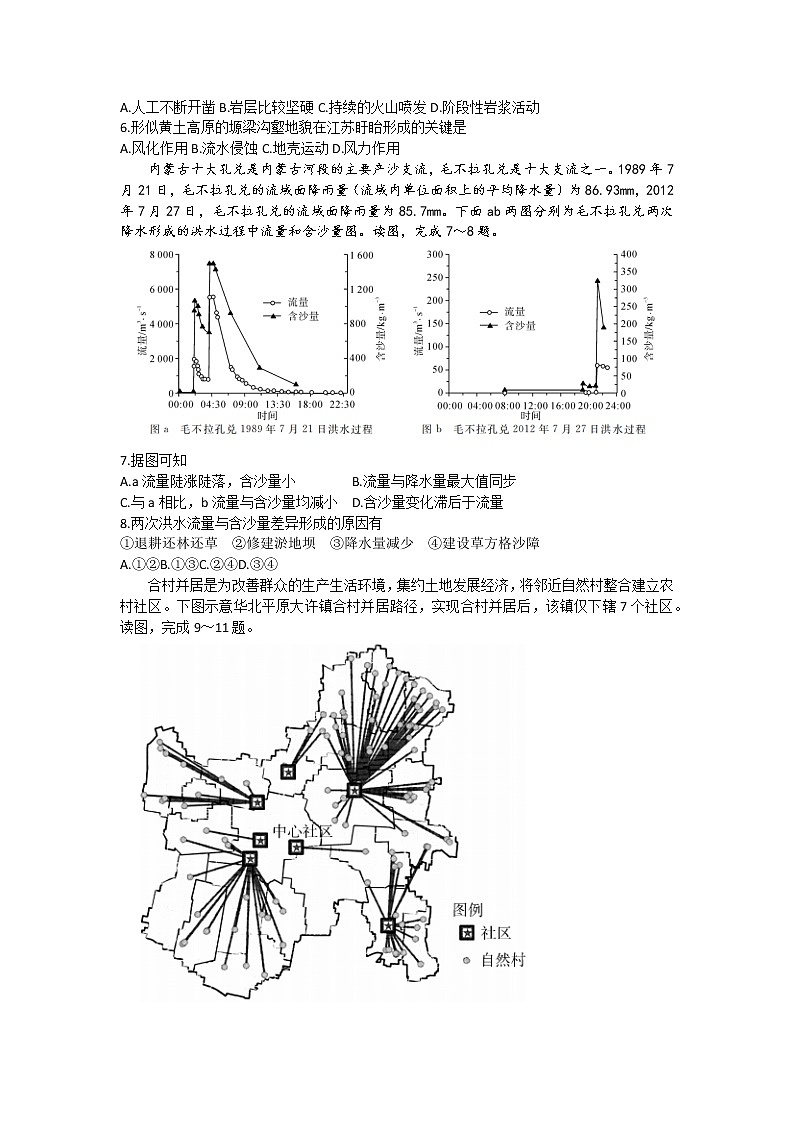 2023届山西省怀仁市第一中学校高三第二次模拟考试文科综合试卷(含答案)第2页