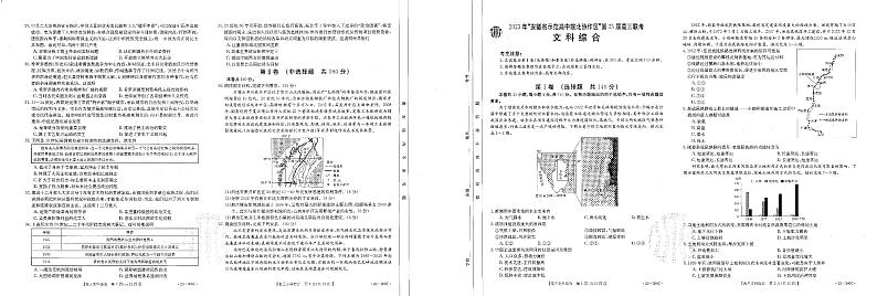 2023安徽省高中皖北协作区第25届高三联考试题文综PDF版含解析01