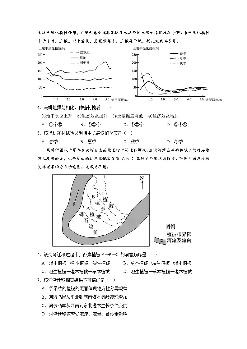 文科综合（全国甲卷A卷）（考试版）A4- 2023年高考第二次模拟考试卷第2页
