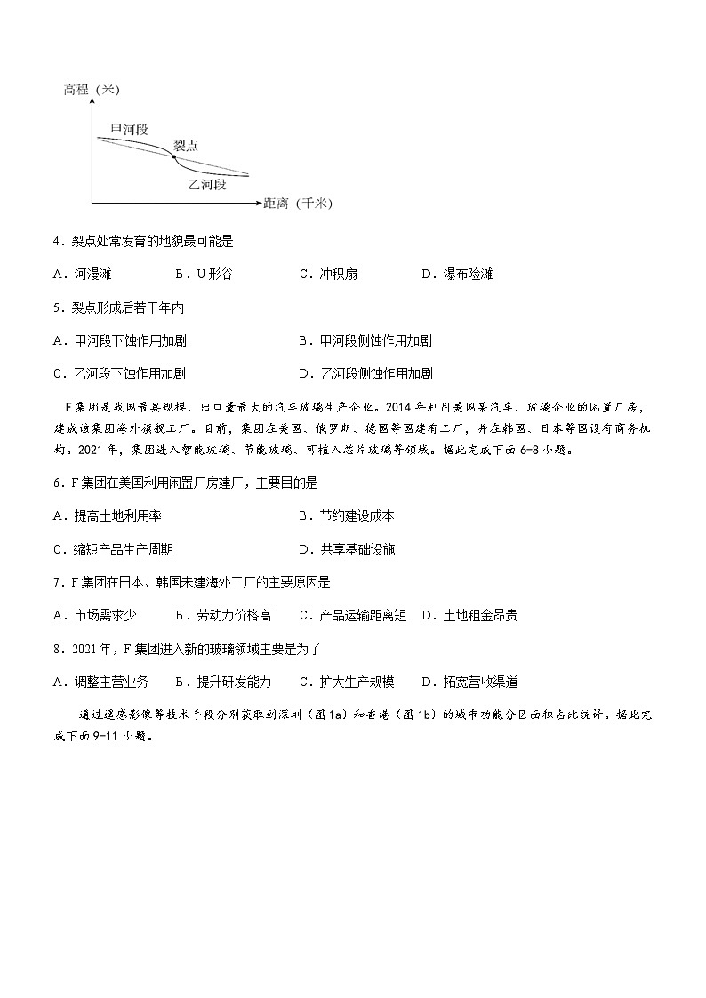 2023届四川省泸县第一中学高三下学期三诊模拟文综试题含答案02