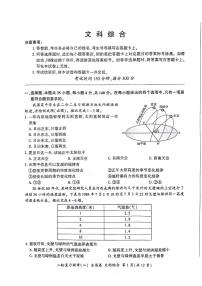 2024届陕西省安康市高新中学、安康中学高新分校高三下学期模拟预测文综试题