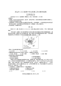 2024届四川省凉山州高三下学期三诊考试文科综合试题