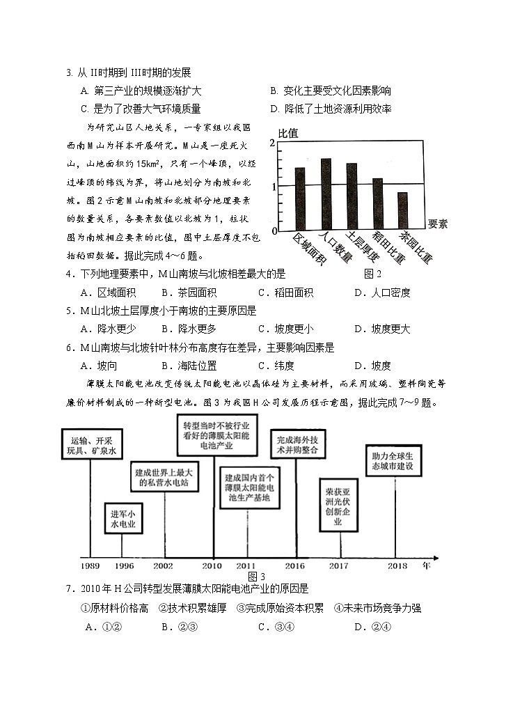 宁夏银川市17校联考2021届高三下学期5月普通高等学校招生全国统一考试文科综合试题+答案02