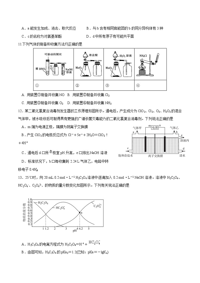 2020-2021学年四川省仁寿第一中学校北校区高二下学期期末模拟考试（6月月考）理科综合试题 Word版03