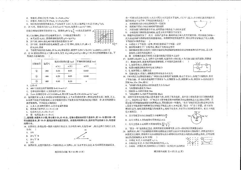 2021高考王后雄千校联盟押题卷 理综卷+答案02
