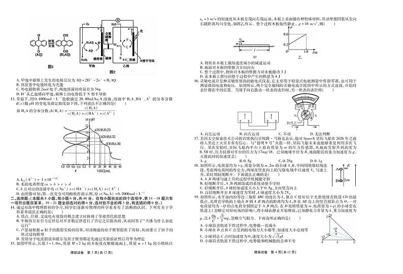 2022届江西省临川第一中学高三5月实战演练冲刺理科综合试题第2页