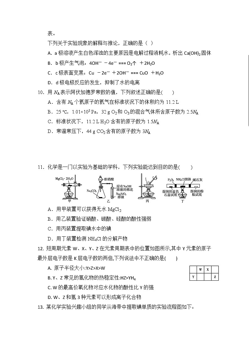 2020四川省三台中学实验学校高三上学期入学考试理综试题含答案03