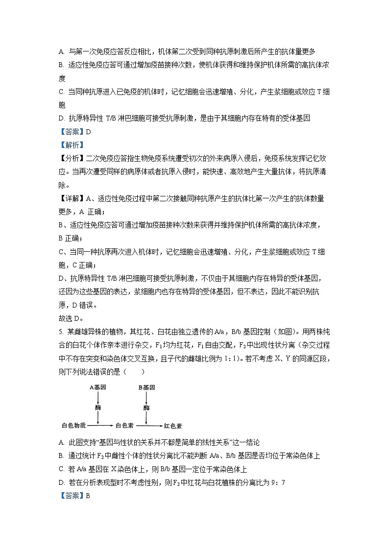 河南省五市2022-2023学年高三理综一模试题（Word版附解析）03