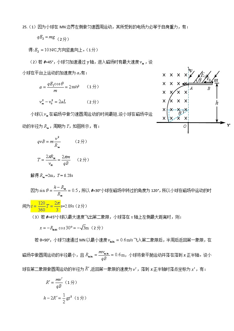 2021届江西省萍乡市高三下学期4月第二次模拟考试（二模）理综试题 PDF版02