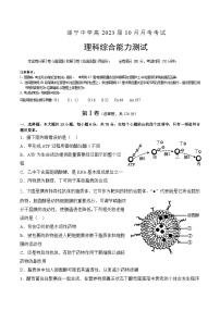 2022-2023学年四川省遂宁中学校高三上学期10月月考理综试题含答案