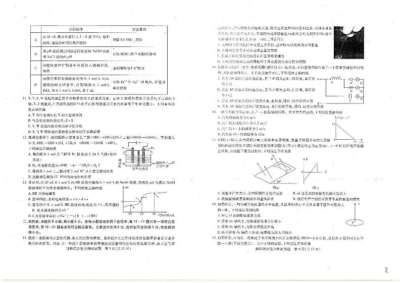 2017届湖北省华大新高考联盟高三2月教学质量测评理科综合试题 PDF版第2页