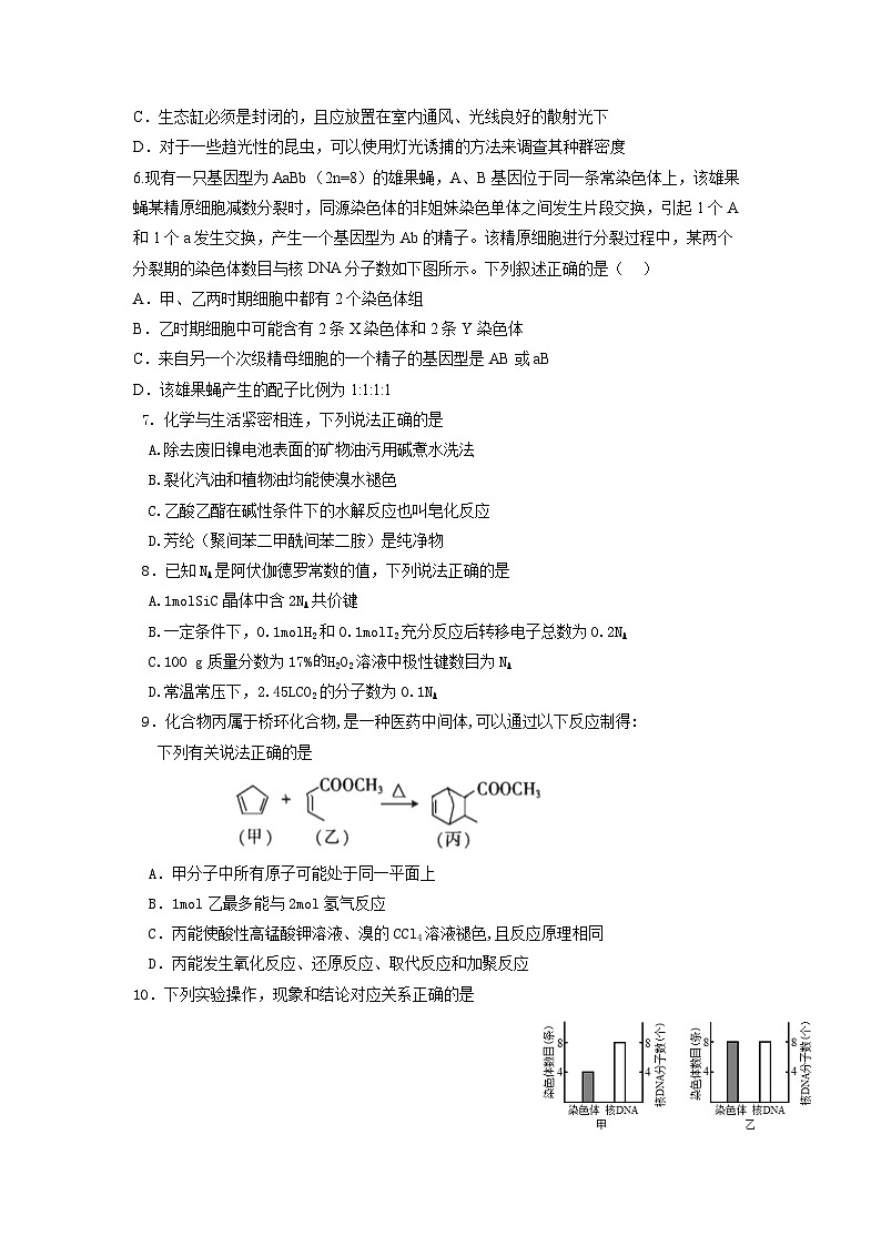 四川省成都市石室中学2023届高三理综下学期高考冲刺卷（一）（Word版附答案）第2页