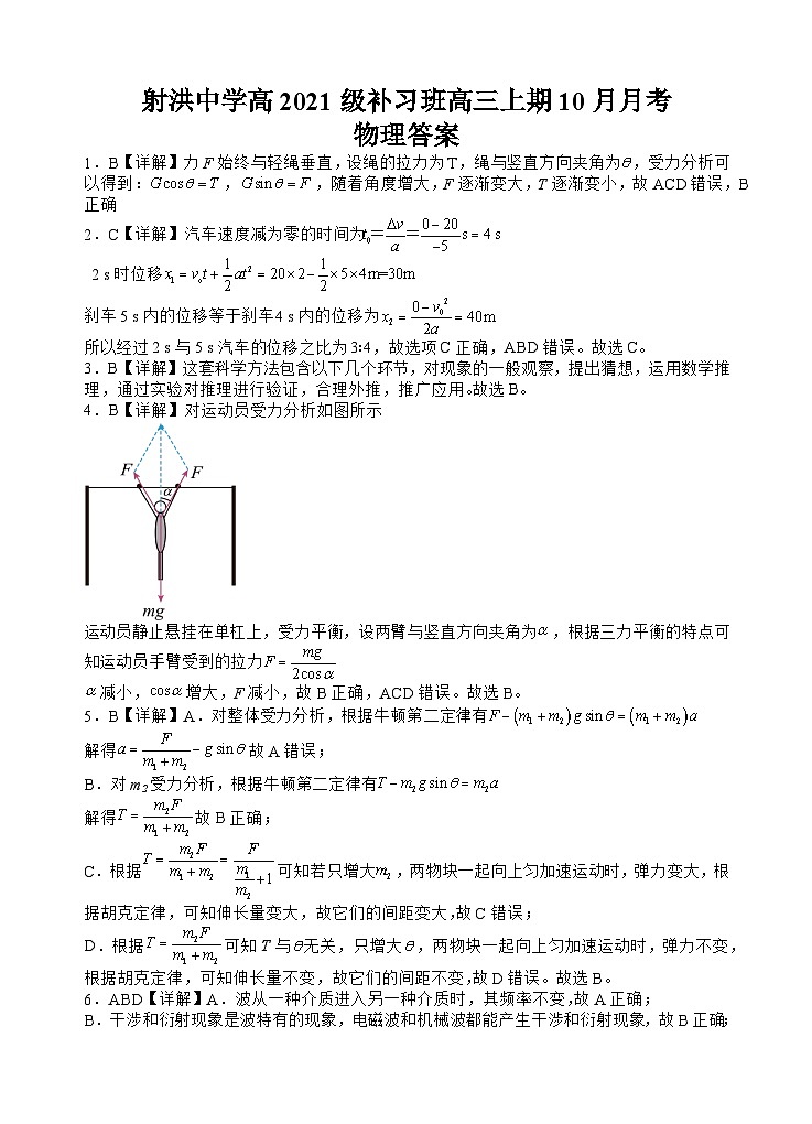 物理答案第1页