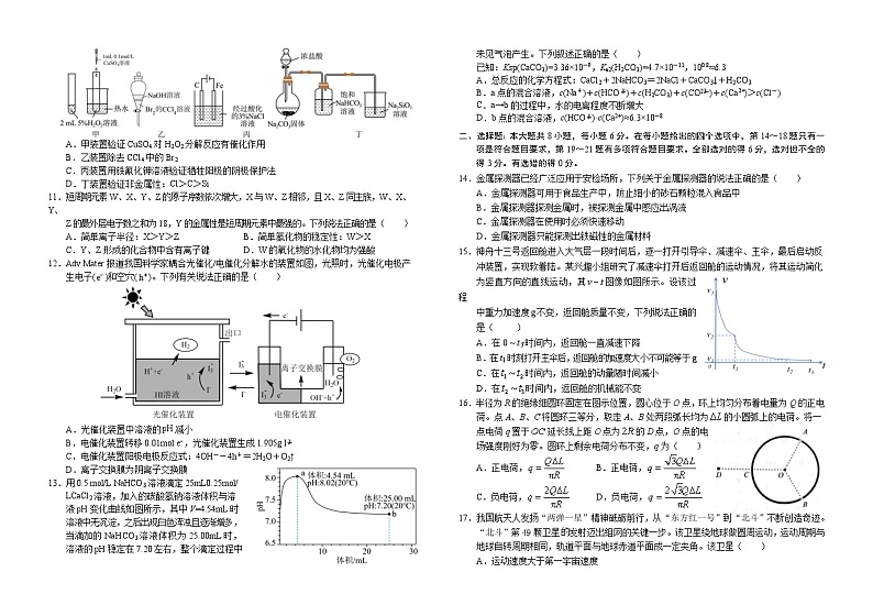 四川省南充高级中学2023-2024学年高三下学期3月月考试题理综试卷（Word版附答案）02