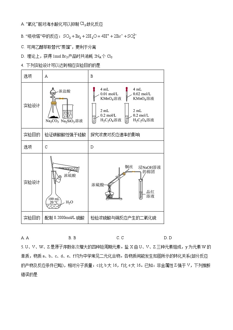 2024届四川省遂宁市高三上学期第一次诊断性考试（一模）理综试题（原卷版）第2页