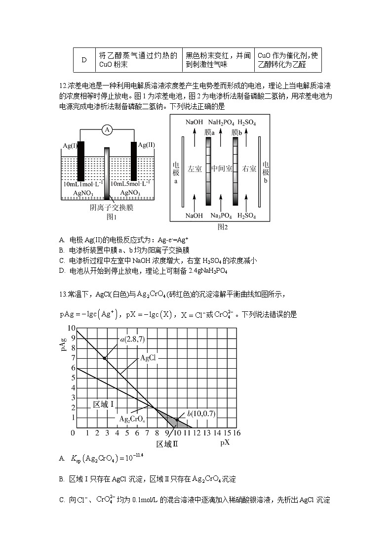 2024年高考压轴卷——理综试题（全国甲卷）Word版含解析第3页