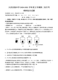 黑龙江省大庆市大庆实验中学2021届高三上学期12月月考 理科综合 (含答案)