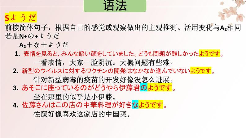 第10課 シルクロ一ドの昔と現在课件-高中日语人教版选择性必修第二册03