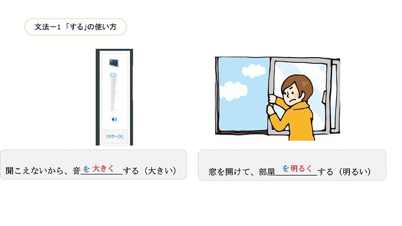 第3課 自分にできるボランティア活動 语法课件-高中日语人教版第一册03